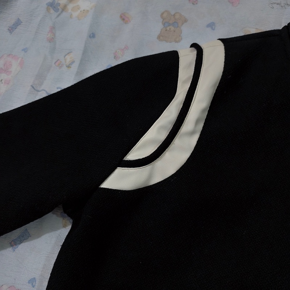 Saint Laurent Black Baseball Jacket - Picture 5 of 12